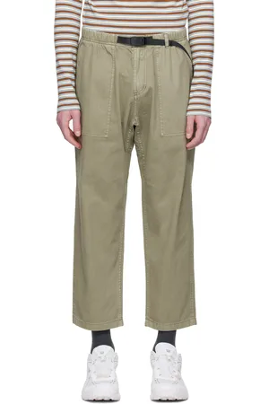 Gramicci Green Loose Tapered Trousers