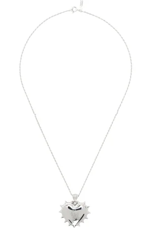 Ernest W. Baker Studded Heart Necklace