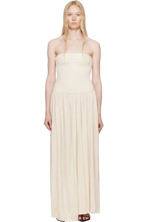 AYA MUSE Off-White Dia Maxi Dress