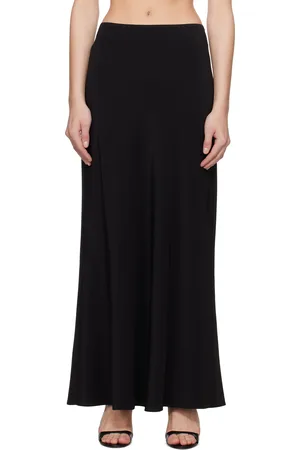 MATTEAU Bias Elastic Maxi Skirt