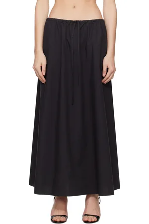 MATTEAU Drawcord Maxi Skirt