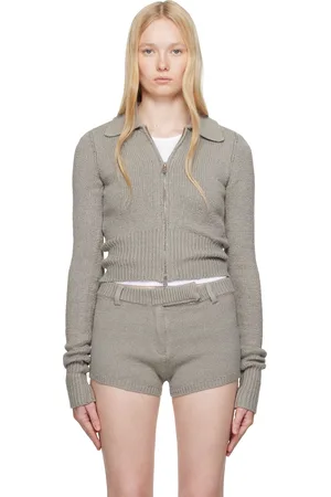 AYA MUSE Gray Ivy Sweater
