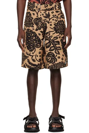 Jil Sander Brown Viscose Shorts
