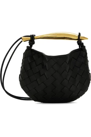 Bottega Veneta Black Mini Sardine Bag