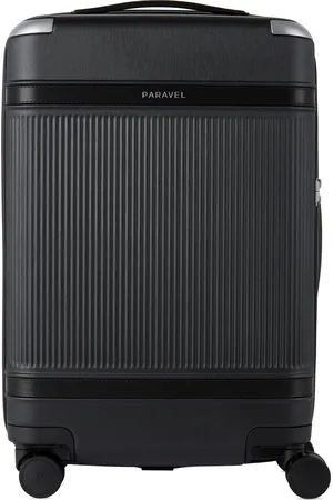 Paravel Black Aviator Carry-On More Suitcase