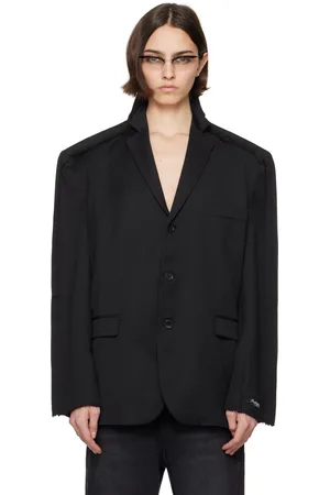 PROTOTYPES Black Outline Tailored Blazer