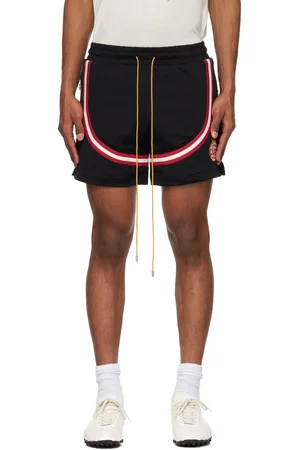 Rhude Black Crest Veille Track Shorts