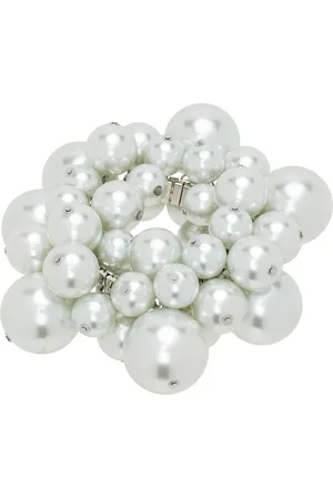 all in Puffed Faux-Pearl Bracelet
