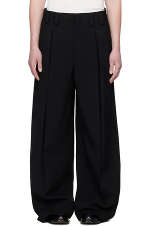 Jil Sander Black Wool Trousers