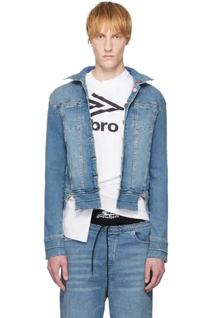 PROTOTYPES Blue Tight Denim Jacket