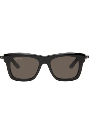 Balenciaga Black Square Sunglasses