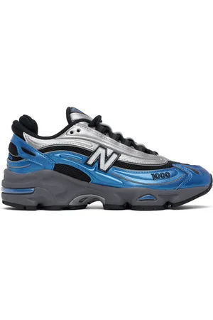 New Balance Silver & Navy 1000 Sneakers