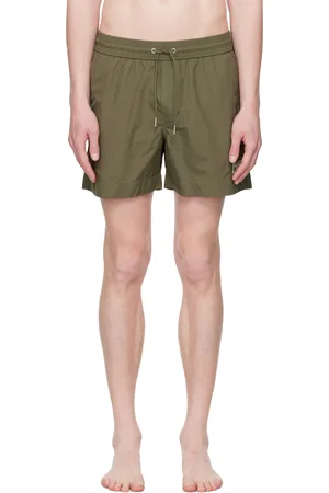Maison Kitsuné Green Flash Fox Swim Shorts