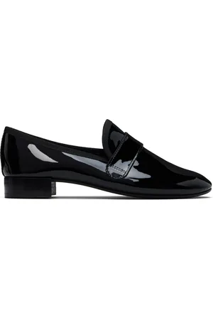 Repetto Black Michael Rubber Sole Loafers
