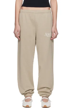 Sporty & Rich Beige NY 94 Sweatpants