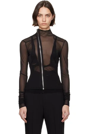 Rick Owens Black Hollywood Gary Jacket