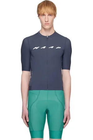 Maap Navy Evade Pro Base Jersey 2.0 Cycling Top