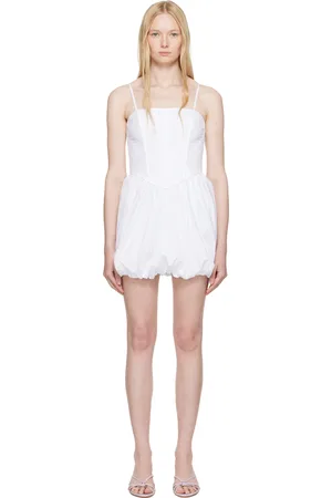 FLEUR DU MAL Poplin Bubble Minidress