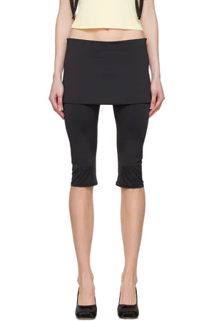SANDY LIANG Black Solow Shorts