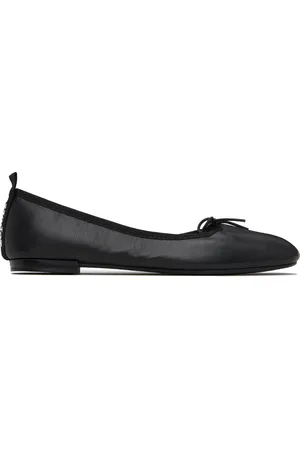 Repetto Black Garance Square-Toe Ballerina Flats