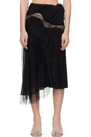 CHRISTOPHER ESBER Vespertine Lace Midi Skirt