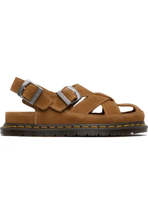 Dr. Martens Tan Archive Fisherman Suede Sandals