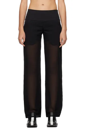 Paula Canovas Del Vas Black Arc Trousers