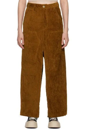 MERYLL ROGGE Brown Vented Midi Skirt