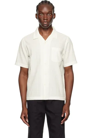 Universal Works White Road Shirt