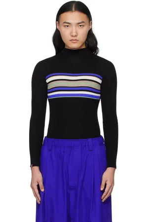 MERYLL ROGGE Black Striped Sweater
