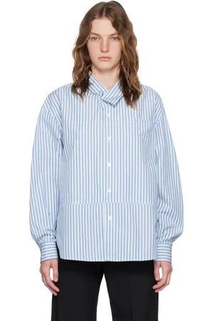 MERYLL ROGGE Blue Striped Shirt