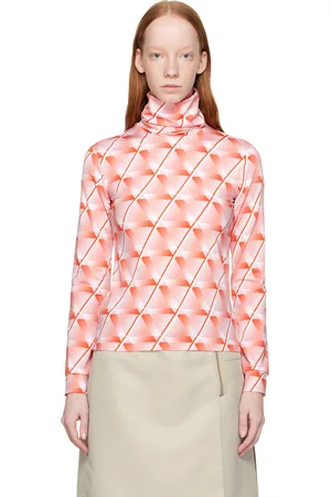 MERYLL ROGGE Printed Turtleneck