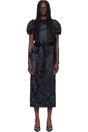 MERYLL ROGGE Creased Midi Dress