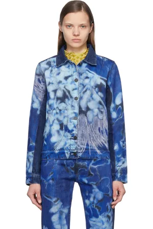 Paula Canovas Del Vas Printed Denim Jacket