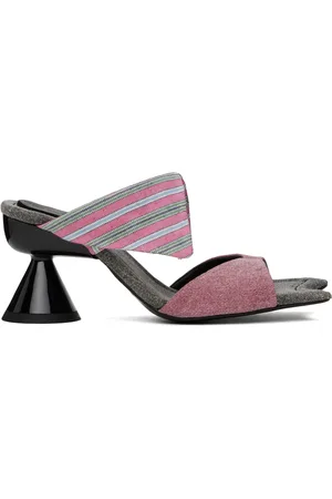 Paula Canovas Del Vas Pink Diablo Shirt Sandals