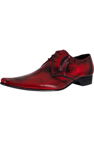Jeffery West Derby Leather Shoes