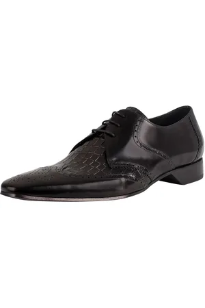 Jeffery West Leather Derby Shoes