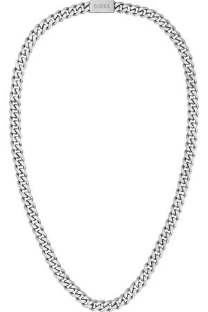 HUGO BOSS Curb Chain Necklace