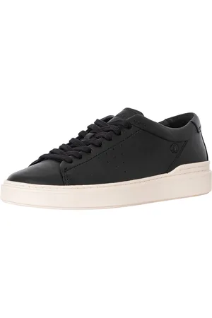 Clarks Craft Swift Leather Trainers