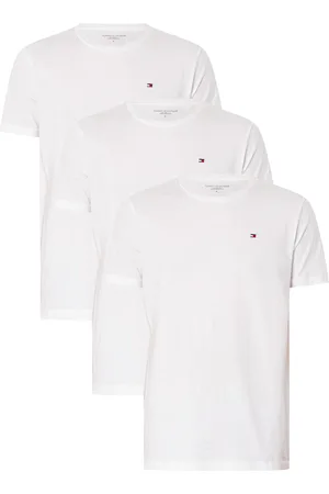Tommy Hilfiger 3 Pack Signature Cotton Essentials Lounge T-Shirts