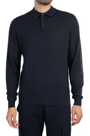 Antony Morato Wool Blend Longsleeved Polo Shirt