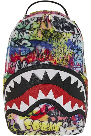 Sprayground 20L Graffiti Faux Fur Backpack