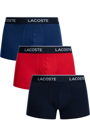 Lacoste 3 Pack Cotton Stretch Trunks