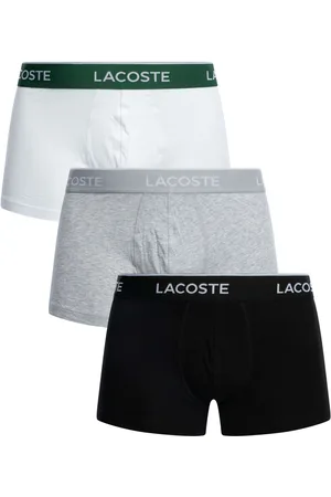 Lacoste 3 Pack Cotton Stretch Trunks