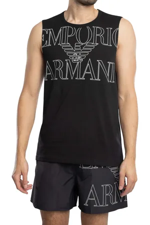 Emporio Armani Lounge Big Logo Graphic Vest