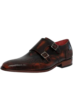 Jeffery West Monk Leather Shoes