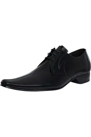 Jeffery West Derby Polished Leather Shoes