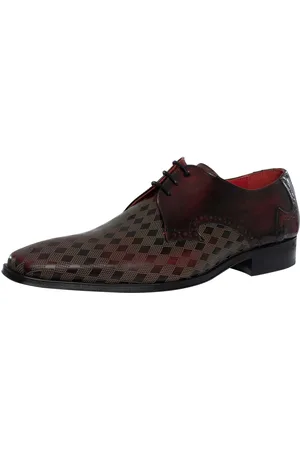 Jeffery West Derby Leather Shoes