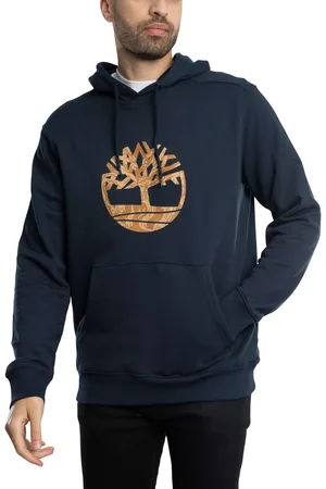 Timberland Front Camo Tree Logo Pullover Hoodie