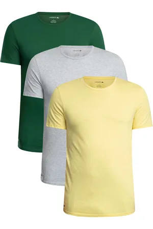 Lacoste 3 Pack Lounge Slim Fit T-Shirts